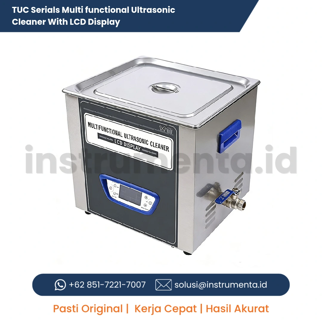 Official Supplier TUC Serials Multi functional Ultrasonic Cleaner With LCD Display Alat Pembersih Ultrasonik Lab